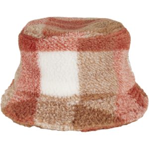 Yupoong Classics Sherpa Check Bucket Hat (Chapeau baquet à carreaux en sherpa)