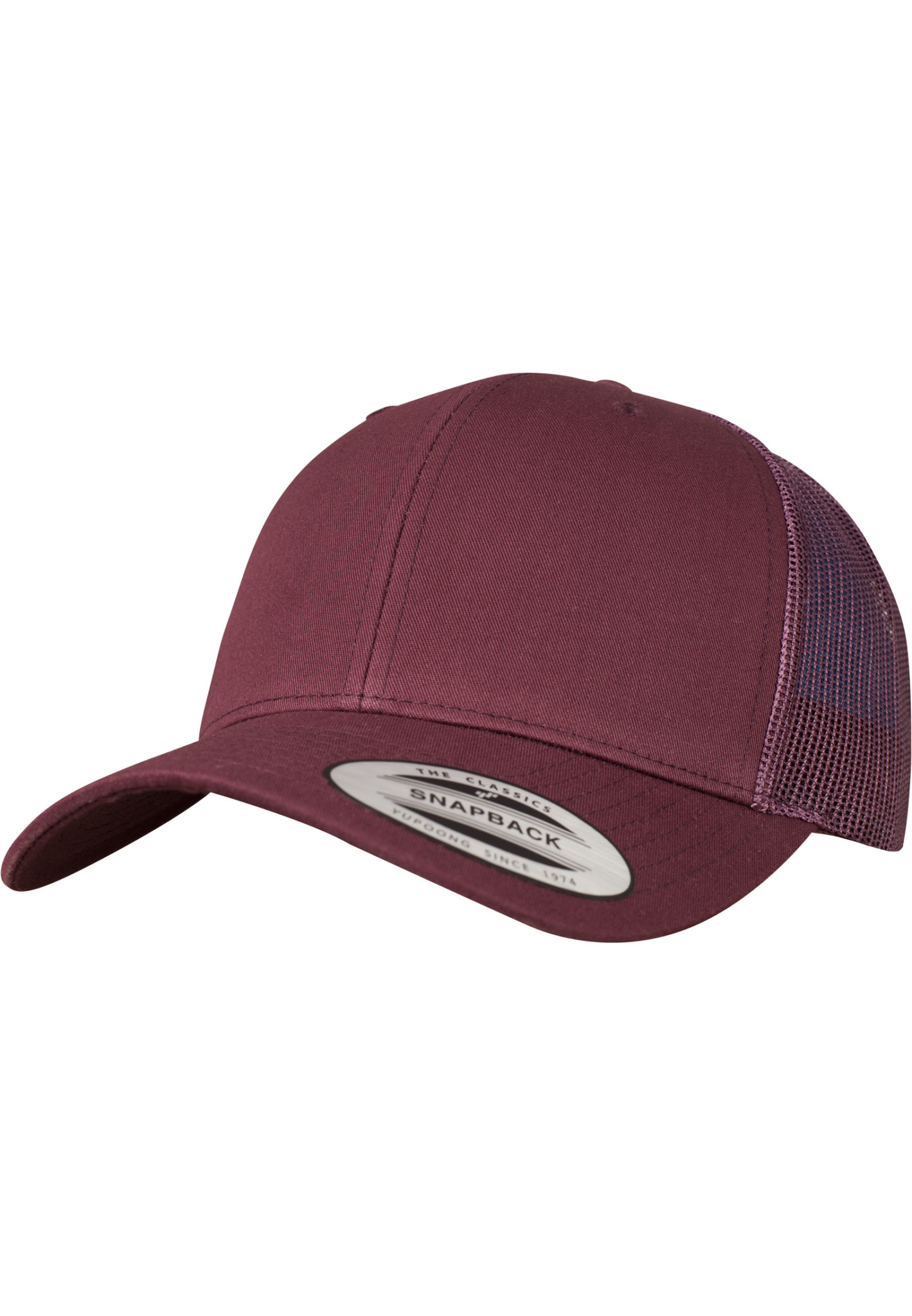 YPCLASSICS® RETRO TRUCKER-KEPE, rödbrun, one size