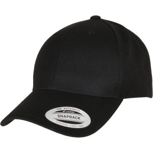 Casquette Snapback à visière incurvée YP Classics® , noire, taille unique