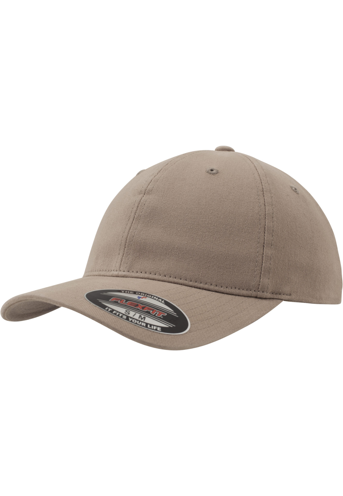 Flexfit® vasket kasket, khaki, S/M, L/XL